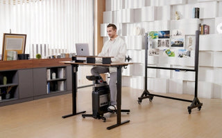 oefeningen achter je bureau