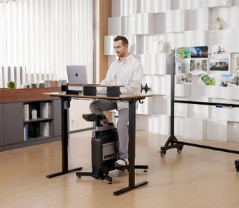 oefeningen achter je bureau