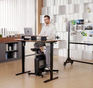 oefeningen achter je bureau