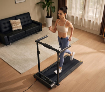 hardlopen op een loopband