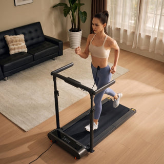 hardlopen op een loopband