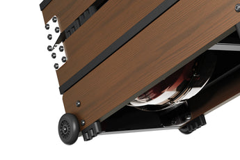 Opbergsysteem van de KingSmith WalkingPad WR20 water roeitrainer voor compact en eenvoudig opbergen
