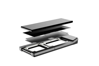 KingSmith WalkingPad Z3 Just Walk loopband verschillende lagen vooraanzicht vrijstaand
