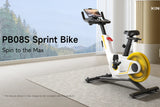 KingSmith WalkingPad Sprint Bike PB08S hometrainer in een woonkamer als stijlvolle thuisfitness oplossing
