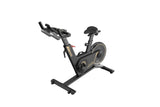 Kingsmith Bike PB08S zwarte fiets vanuit schuin vooraanzicht
