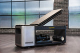 kingsmith-bx2-fitnessbank-opvouwbaar-zijaanzicht — Zijaanzicht opvouwbare Kingsmith BX2 fitnessbank