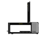 kingsmith walkingpad bx2 fitnessbank krachtstation zijaanzicht 
