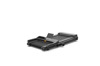 Kingsmith Walkingpad CLS460 opgevouwen, zijaanzicht