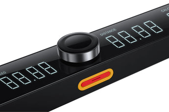 WalkingPad X23 loopband detail van de bedieningsknoppen vrijstaand