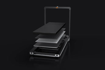 WalkingPad X23 loopband detail van het loopvlak vrijstaand