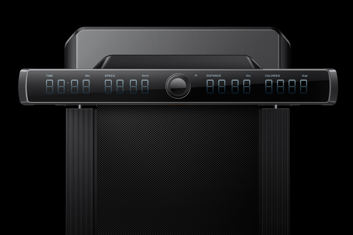 WalkingPad X23 loopband detail van het scherm vrijstaand