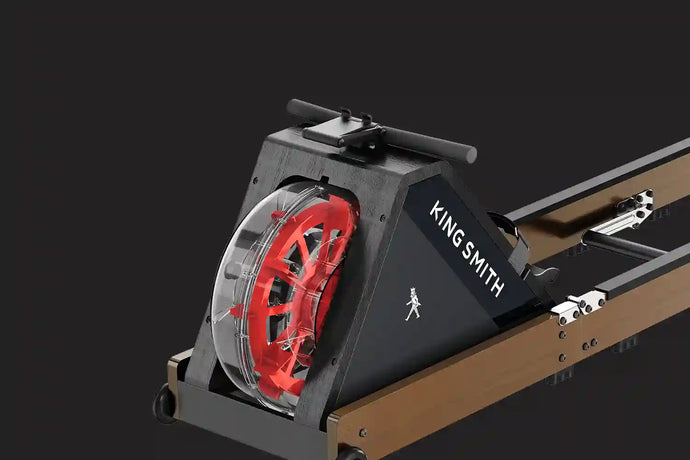 Watertank van de KingSmith WalkingPad WR20 water roeitrainer voor natuurlijke waterweerstand