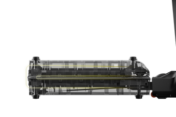 X218 WalkingPad loopband detail van de techniek vrijstaand